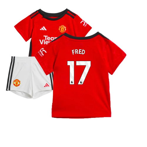 2023-2024 Man Utd Home Baby Kit (Fred 17)