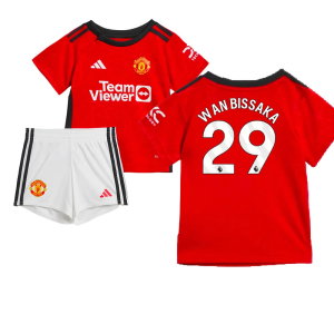 2023-2024 Man Utd Home Baby Kit (Wan Bissaka 29)