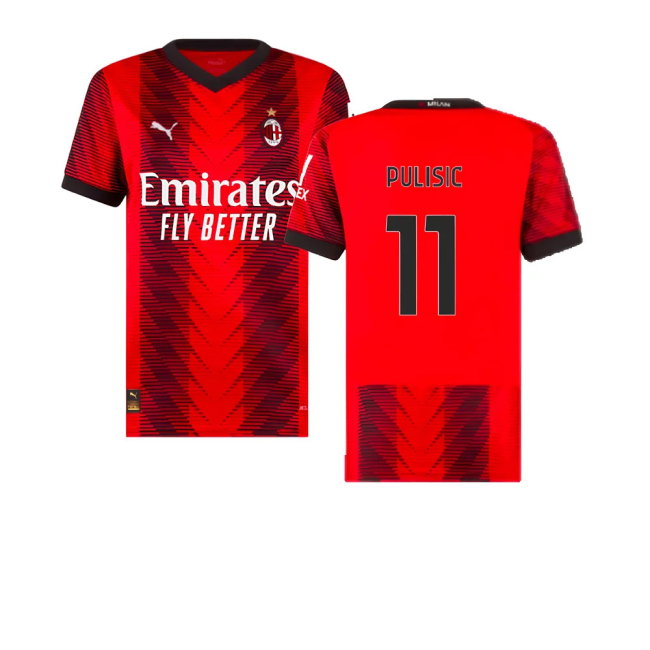 2023-2024 AC Milan Home Shirt (Ladies) (Pulisic 11)