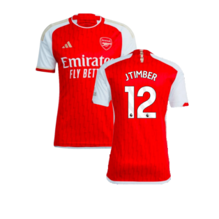 2023-2024 Arsenal Home Shirt (J Timber 12)