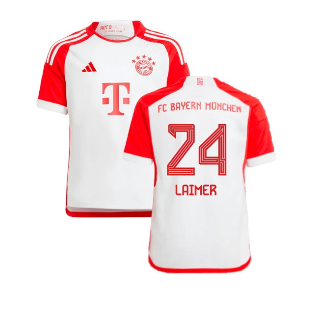 2023-2024 Bayern Munich Home Shirt (Kids) (Laimer 24)