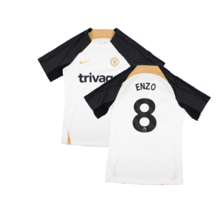 2023-2024 Chelsea Strike Training Shirt (White) (ENZO 8)