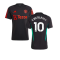 2023-2024 Man Utd Training Jersey (Black) (V Nistelrooy 10)