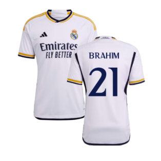 2023-2024 Real Madrid Home Shirt (Brahim 21)