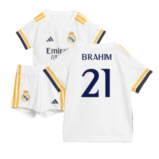 2023-2024 Real Madrid Home Baby Kit (Brahim 21)
