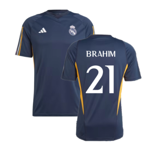 2023-2024 Real Madrid Training Shirt (Legend Ink) (Brahim 21)