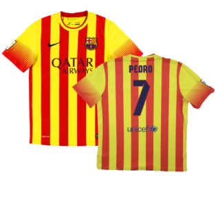 2013-2014 Barcelona Away Shirt (Pedro 7)