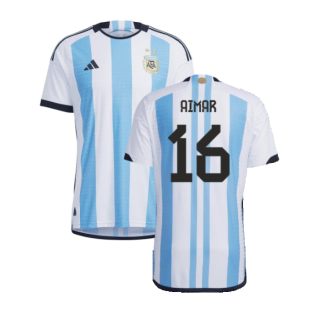 2022-2023 Argentina Authentic Home Shirt (AIMAR 16)