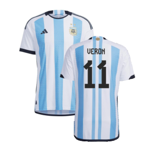 2022-2023 Argentina Authentic Home Shirt (VERON 11)