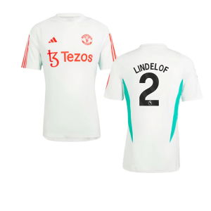 2023-2024 Man Utd Training Jersey (White) (Lindelof 2)