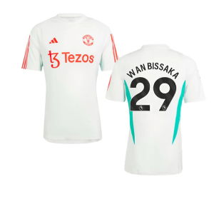 2023-2024 Man Utd Training Jersey (White) (Wan Bissaka 29)