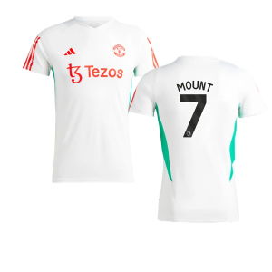 2023-2024 Man Utd Training Jersey (White) - Ladies (Mount 7)