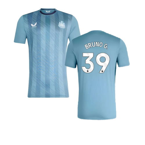 2023-2024 Newcastle Players Training Short Sleeve Tee (Bluestone) (Bruno G. 39)