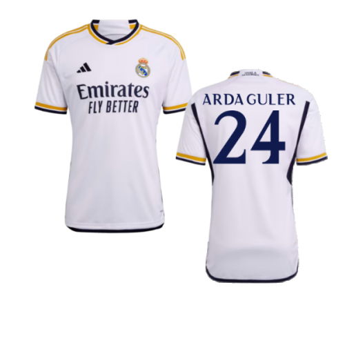 2023-2024 Real Madrid Home Shirt (Arda Guler 24)