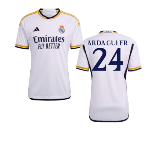 2023-2024 Real Madrid Home Shirt (Arda Guler 24)