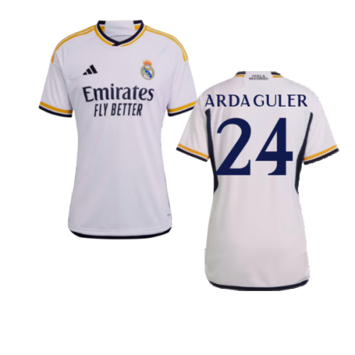 2023-2024 Real Madrid Home Shirt (Ladies) (Arda Guler 24)