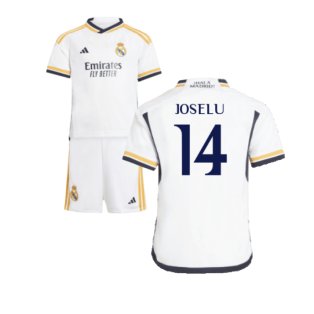 2023-2024 Real Madrid Home Mini Kit (Joselu 14)