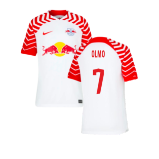 2023-2024 Red Bull Leipzig Home Shirt (Kids) (Olmo 7)