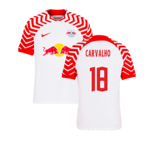 2023-2024 Red Bull Leipzig Home Shirt (Carvalho 18)