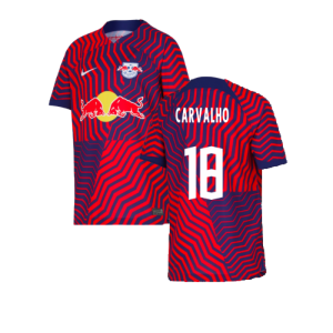 2023-2024 Red Bull Leipzig Away Shirt (Kids) (Carvalho 18)