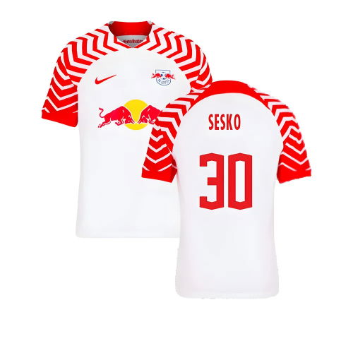2023-2024 Red Bull Leipzig Home Shirt (Sesko 30)