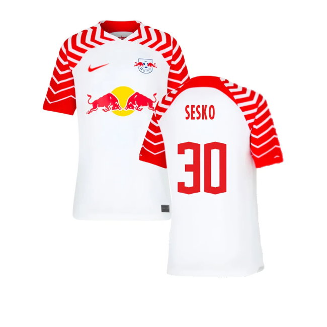 2023-2024 Red Bull Leipzig Home Shirt (Kids) (Sesko 30)