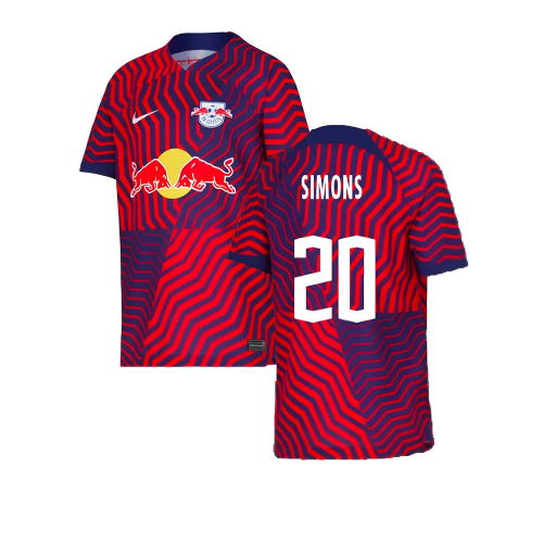 2023-2024 Red Bull Leipzig Away Shirt (Kids) (Simons 20)