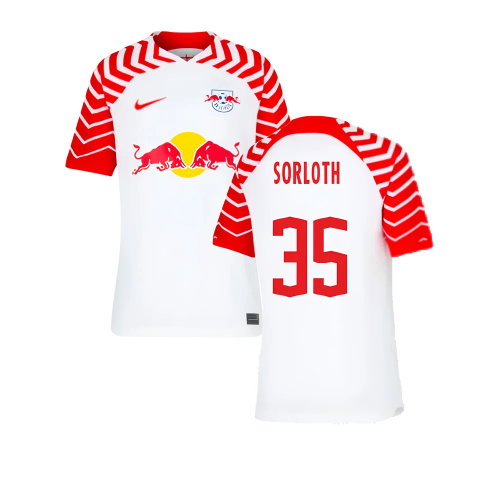 2023-2024 Red Bull Leipzig Home Shirt (Kids) (Sorloth 35) 2023-2024 Red Bull Leipzig Home Shirt (Kids) (Sorloth 35)