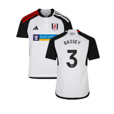 2023-2024 Fulham Home Shirt (Kids) (Bassey 3)