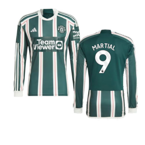 2023-2024 Man Utd Long Sleeve Away Shirt (Martial 9) 2023-2024 Man Utd Long Sleeve Away Shirt (Martial 9)