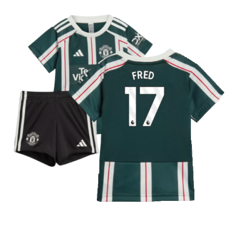 2023-2024 Man Utd Away Baby Kit (Fred 17)