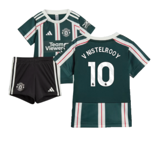 2023-2024 Man Utd Away Baby Kit (V Nistelrooy 10)