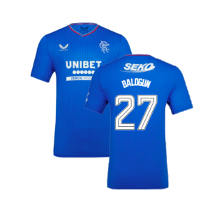 2023-2024 Rangers Pro Authentic Home Shirt (Balogun 27)