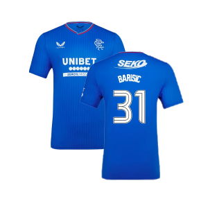 2023-2024 Rangers Pro Authentic Home Shirt (Barisic 31)