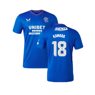 2023-2024 Rangers Home Shirt (Kamara 18)
