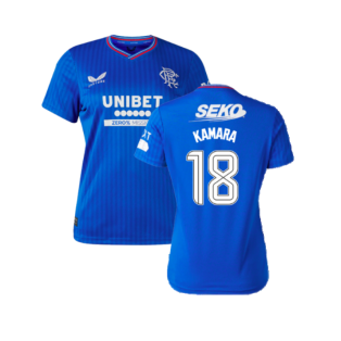 2023-2024 Rangers Home Shirt (Ladies) (Kamara 18)