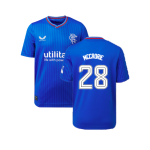 2023-2024 Rangers Home Shirt (Kids) (McCrorie 28)