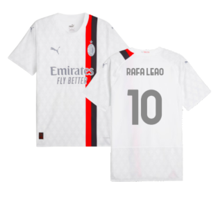 2023-2024 AC Milan Away Authentic Shirt (Rafa Leao 10)