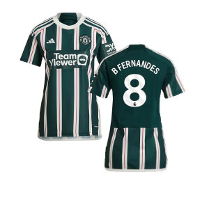 2023-2024 Man Utd Away Shirt (Ladies) (B Fernandes 8)