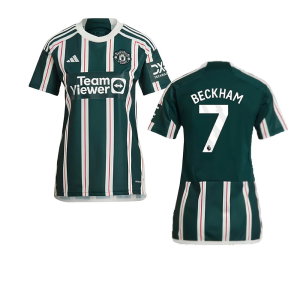 2023-2024 Man Utd Away Shirt (Ladies) (Beckham 7)