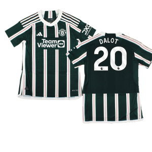 2023-2024 Man Utd Authentic Away Shirt (Ladies) (Dalot 20)