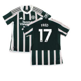 2023-2024 Man Utd Authentic Away Shirt (Ladies) (Fred 17)