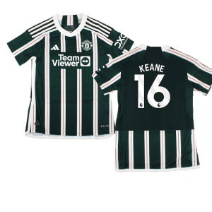 2023-2024 Man Utd Authentic Away Shirt (Ladies) (Keane 16)