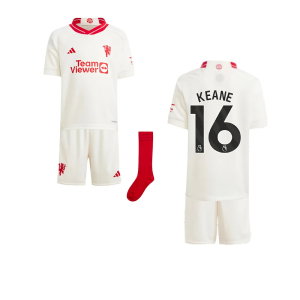 2023-2024 Man Utd Third Mini Kit (Keane 16)