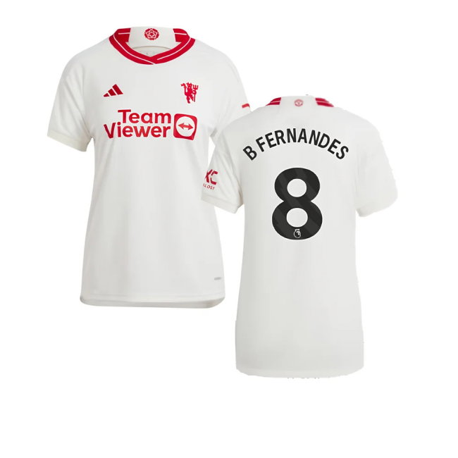 2023-2024 Man Utd Third Shirt (Ladies) (B Fernandes 8)