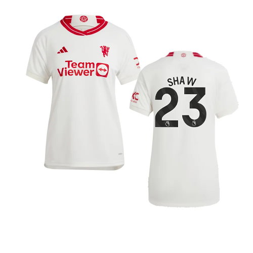2023-2024 Man Utd Third Shirt (Ladies) (Shaw 23)