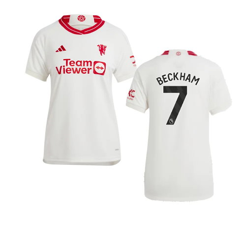 2023-2024 Man Utd Third Shirt (Ladies) (Beckham 7)