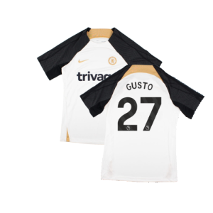 2023-2024 Chelsea Strike Training Shirt (White) (Gusto 27)