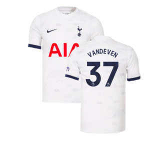 2023-2024 Tottenham Hotspur Home Shirt (Van De Ven 37)