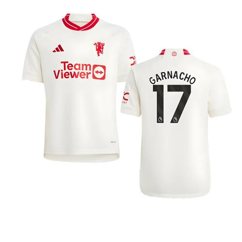 2023-2024 Man Utd Third Shirt (Kids) (Garnacho 17)